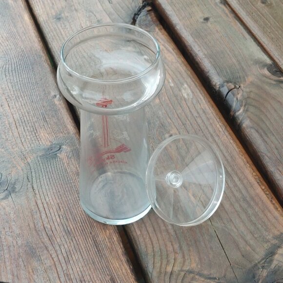 Vintage Skylon Tower Niagara Falls Canada Souvenir Glass & Plastic Acrylic Top - Picture 3 of 3